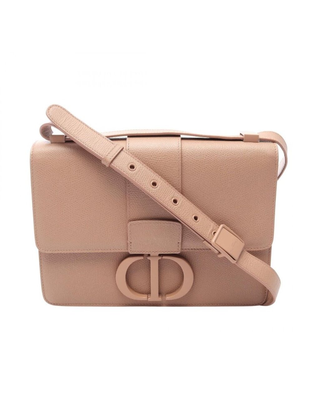Dior Shoulder Bag 30 Montaigne Pink Beige Leather